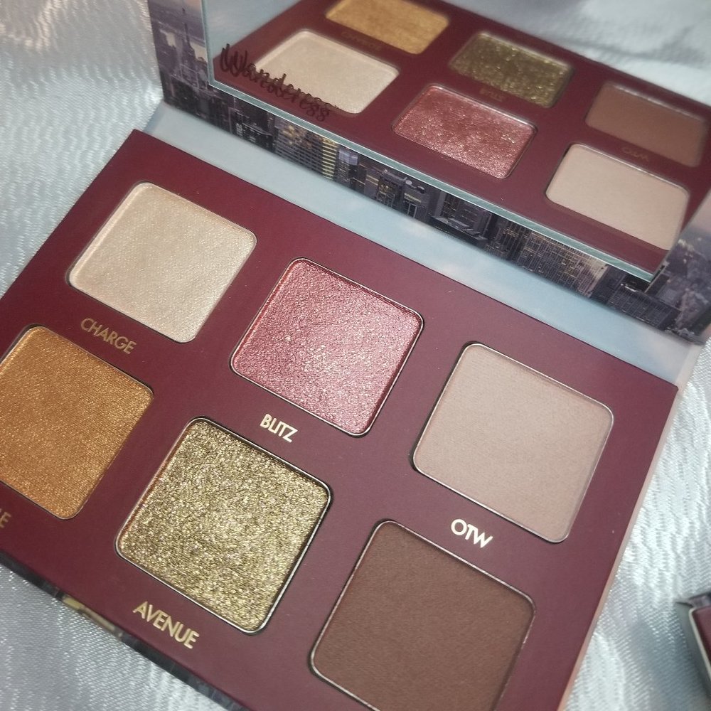 Wander Beauty, Wanderess Rush 6 color eyeshadow palette, Brand New